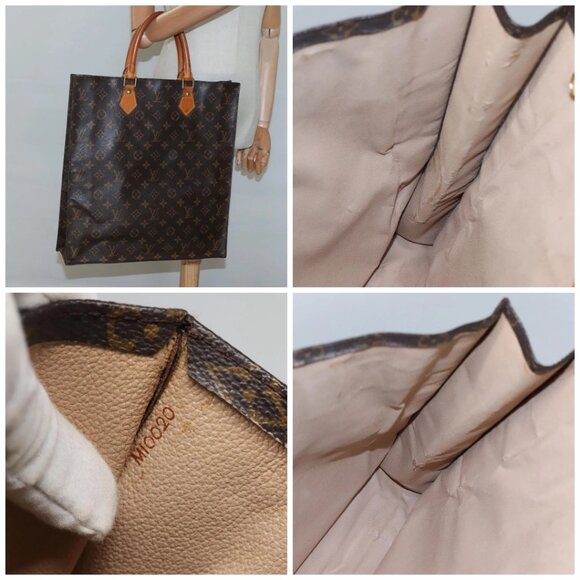 LOUIS VUITTON Monogram Sac Plat Hand Bag - Picture 16 of 16
